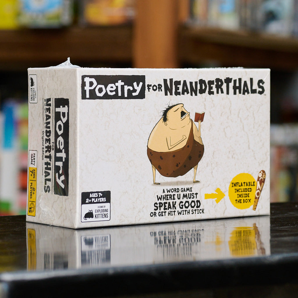 Poetry for Neanderthals: A Party Game for the Modern Homo Sapiens