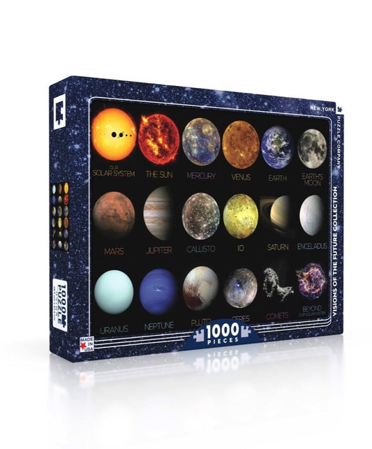 The Solar System — 1000 piece