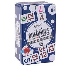 Regal Double 12 Numbered Dominoes:  Mexican Train Edition