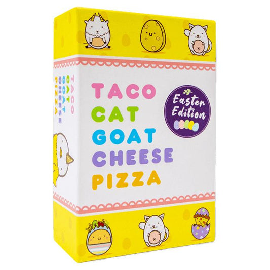 Taco Cat Goat Cheese Pizza: Easter Edition