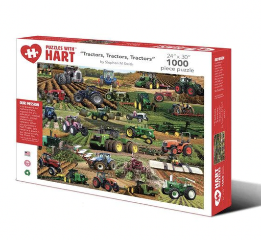 Tractors, Tractors, Tractors — 1000 Piece