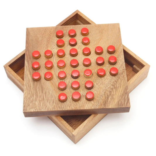 Wooden Solitaire (Square)