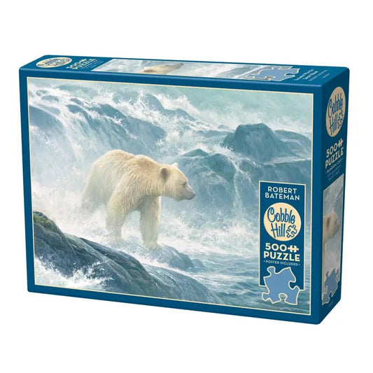 Salmon Watch - Spirit Bear — 500 piece