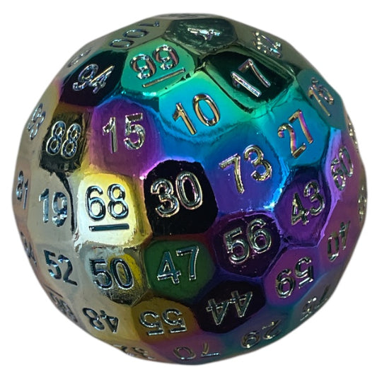 Solid Metal D100: Rainbow