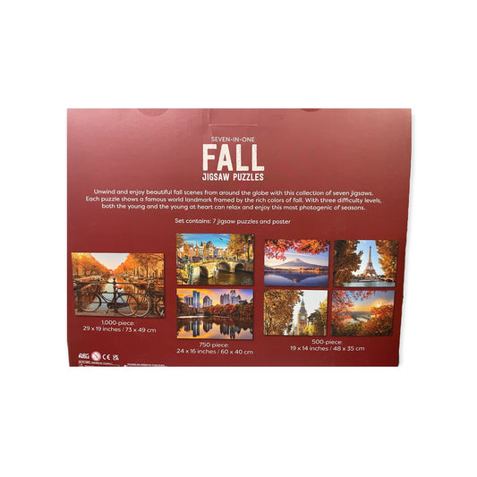 Seven In One: Fall Jigsaw Puzzles