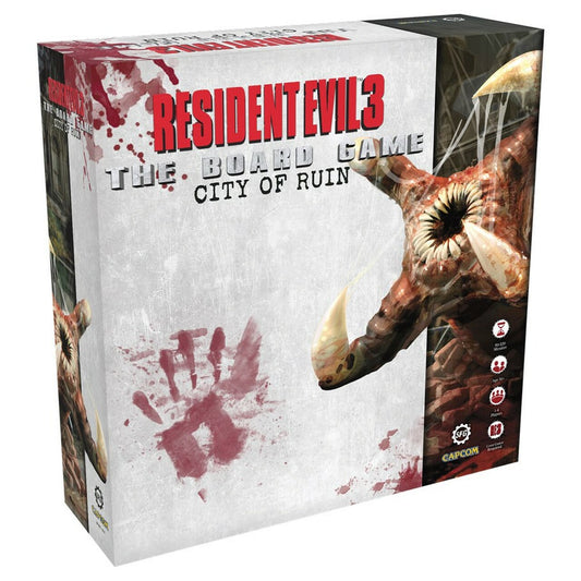 Resident Evil 3 The Board Game Expansion The City Of Ruin