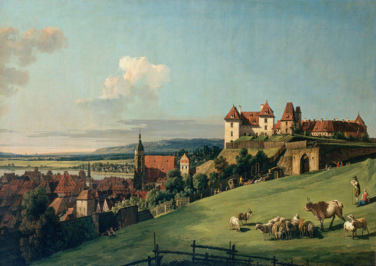 View of Pirna by Bernardo Bellotto —1000 piece