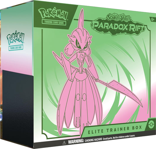 Scarlet & Violet Paradox Rift Elite Trainer Box:  Iron Valiant