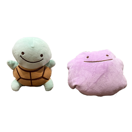 Squirtle/Ditto Pokemon Plush