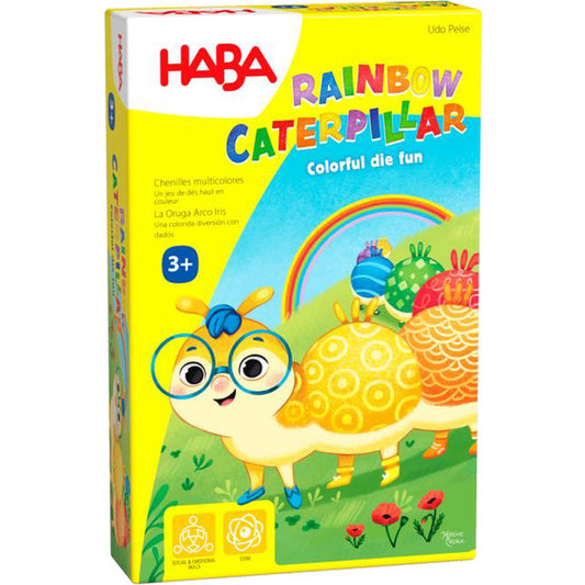 Rainbow Caterpillar Arranging Game