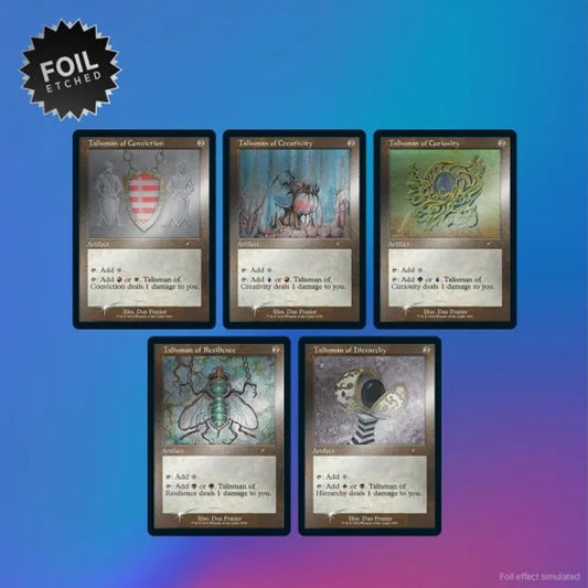 Secret Lair: Dan Frazier Is Back Again: The Enemy Talismans Foil Edition