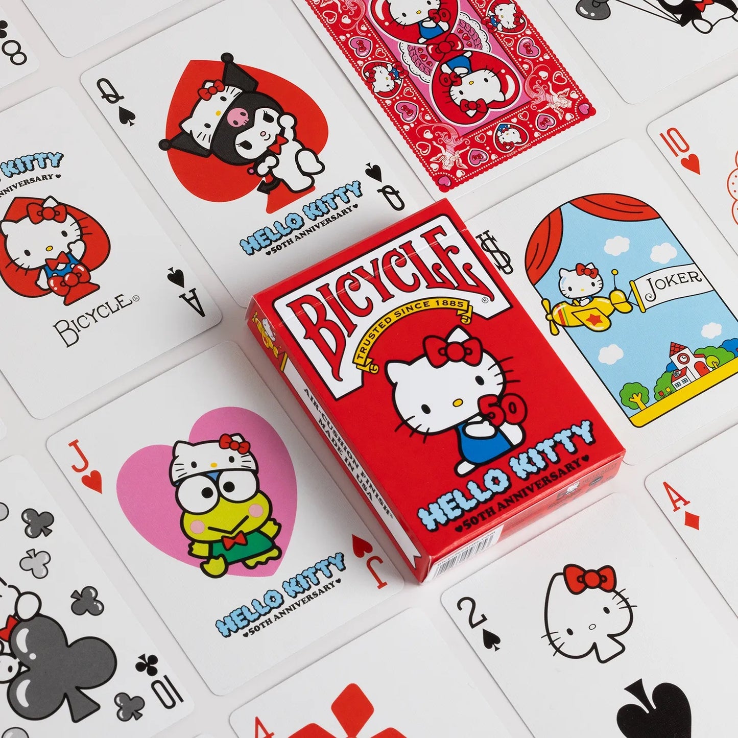 Bicycle: Hello Kitty 50th Anniversary Playing Cards