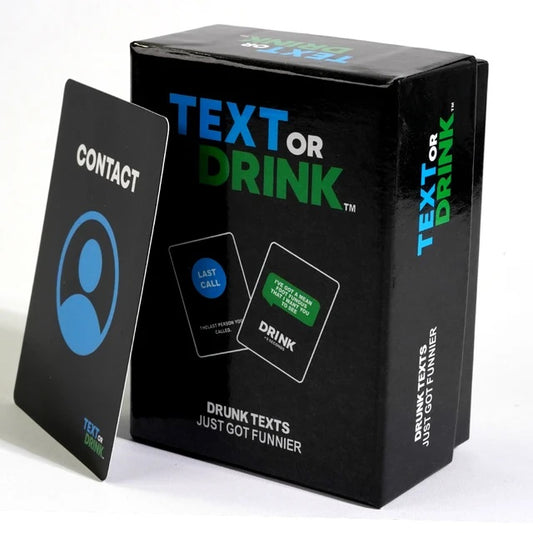 Text or Drink