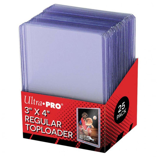 Ultra Pro Top Loader: 3 x 4 Clear (25 Count)