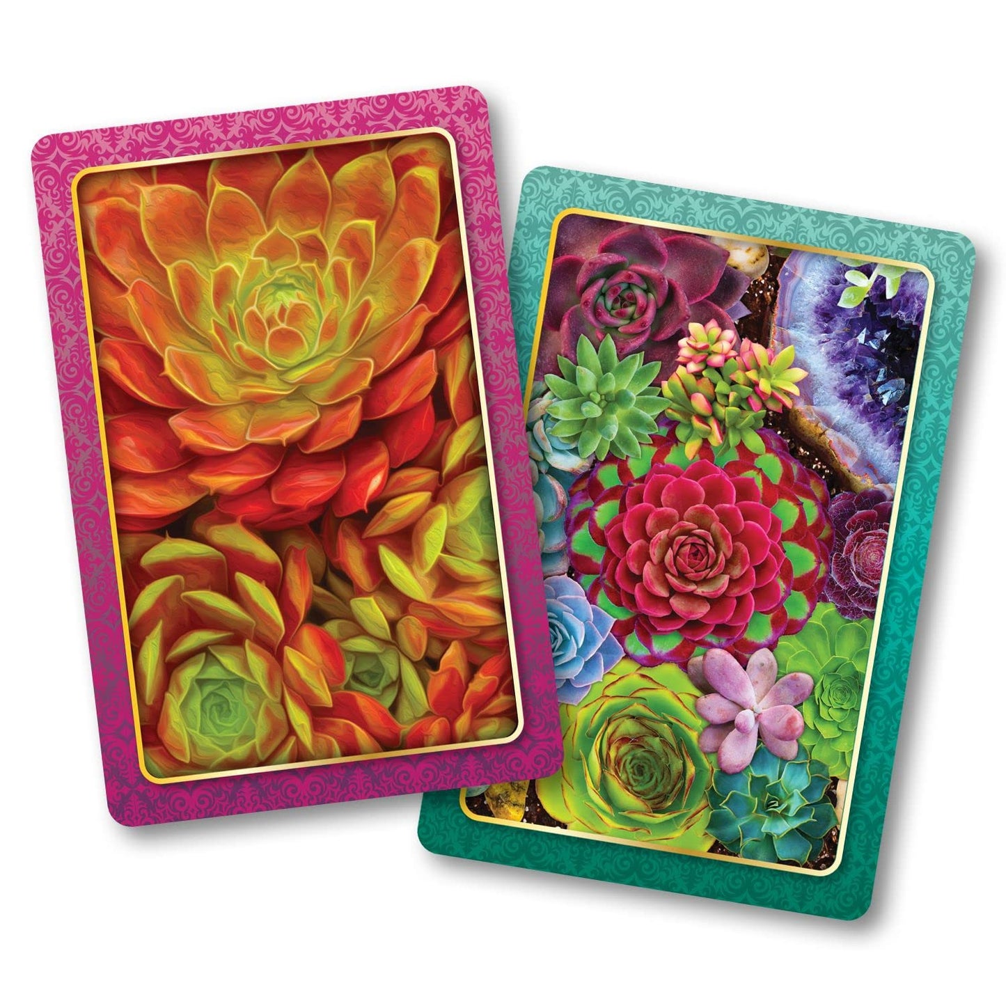 Succulents Playing Cards