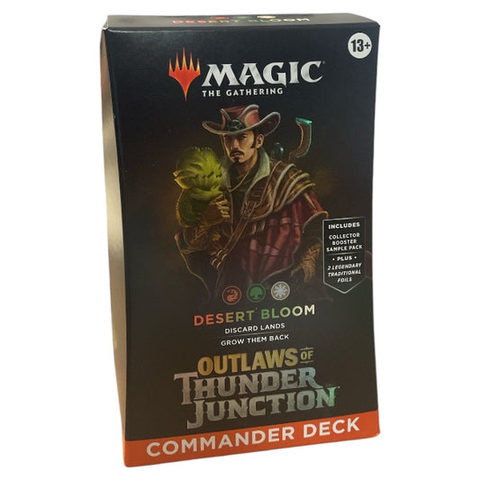 Outlaws of Thunder Junction Commander Deck: Desert Bloom