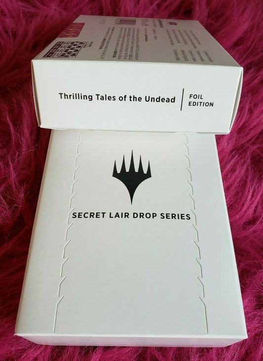 Magic The Gathering Secret Lair Thrilling Tales of the Undead Foil Edition