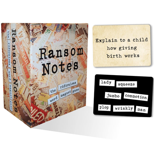 Ransom Notes:  The Ridiculous Word Magnet Game