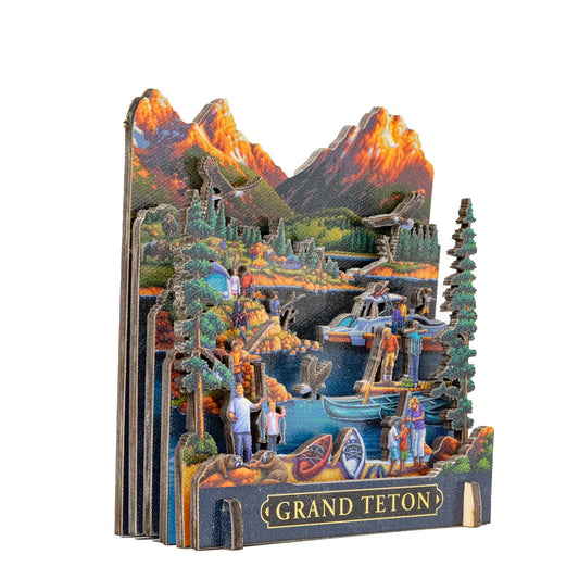 Cityscape Pop Up Art: Grand Teton